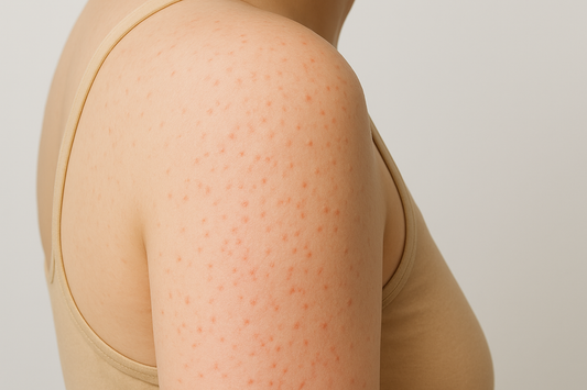 Keratosis pilaris – ”kycklinghud” som går att lindra med rätt hudvård