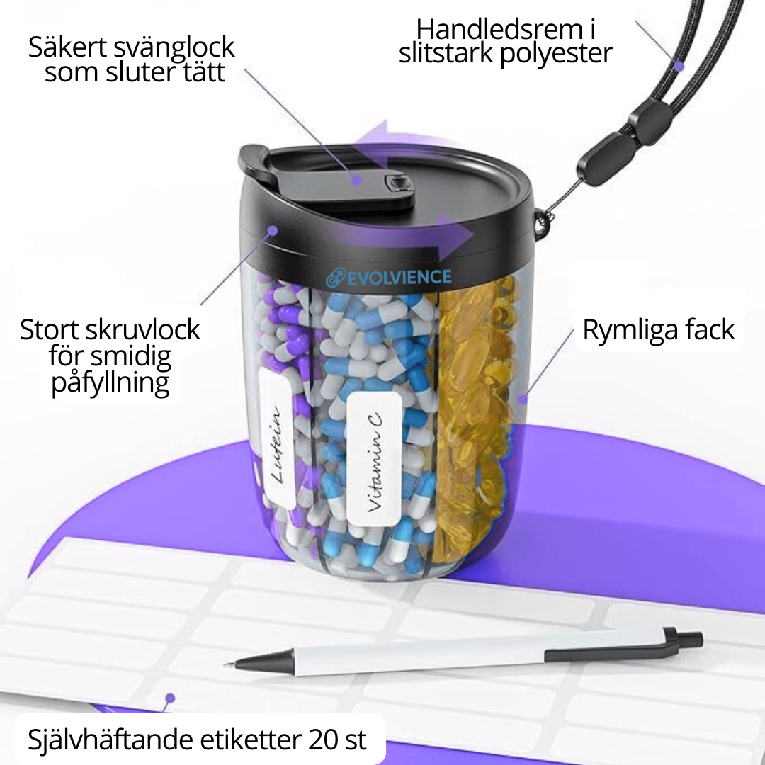 Pilleflaske EVOLVIENCE FLEX