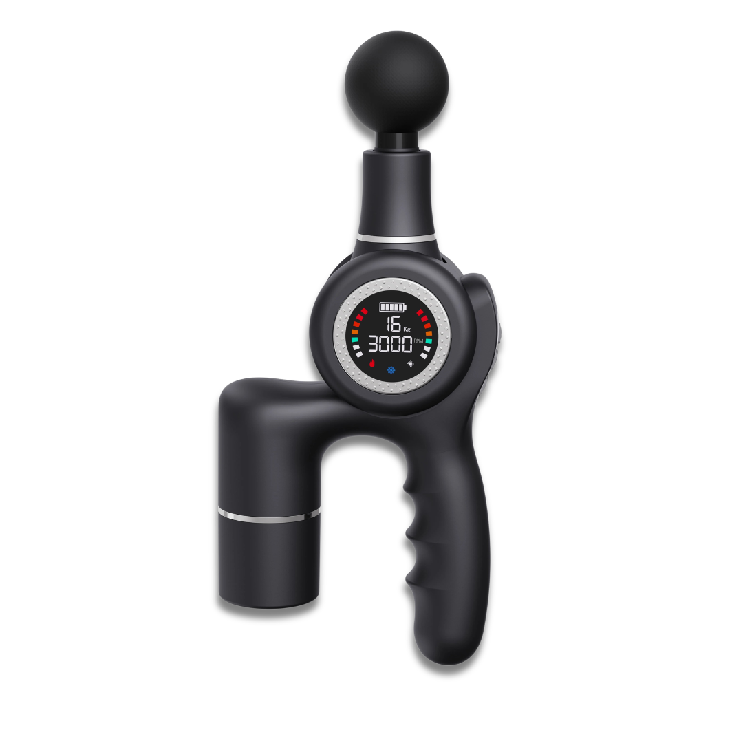 Professionel massagepistol EVOLVIENCE PRO – dobbelte batterier